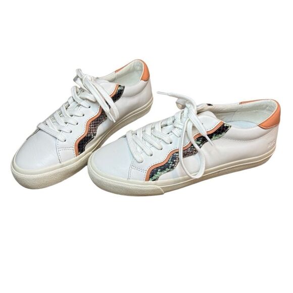 Madewell Sidewalk Low Top Sneaker in Wavy Snake - Picture 1 of 15
